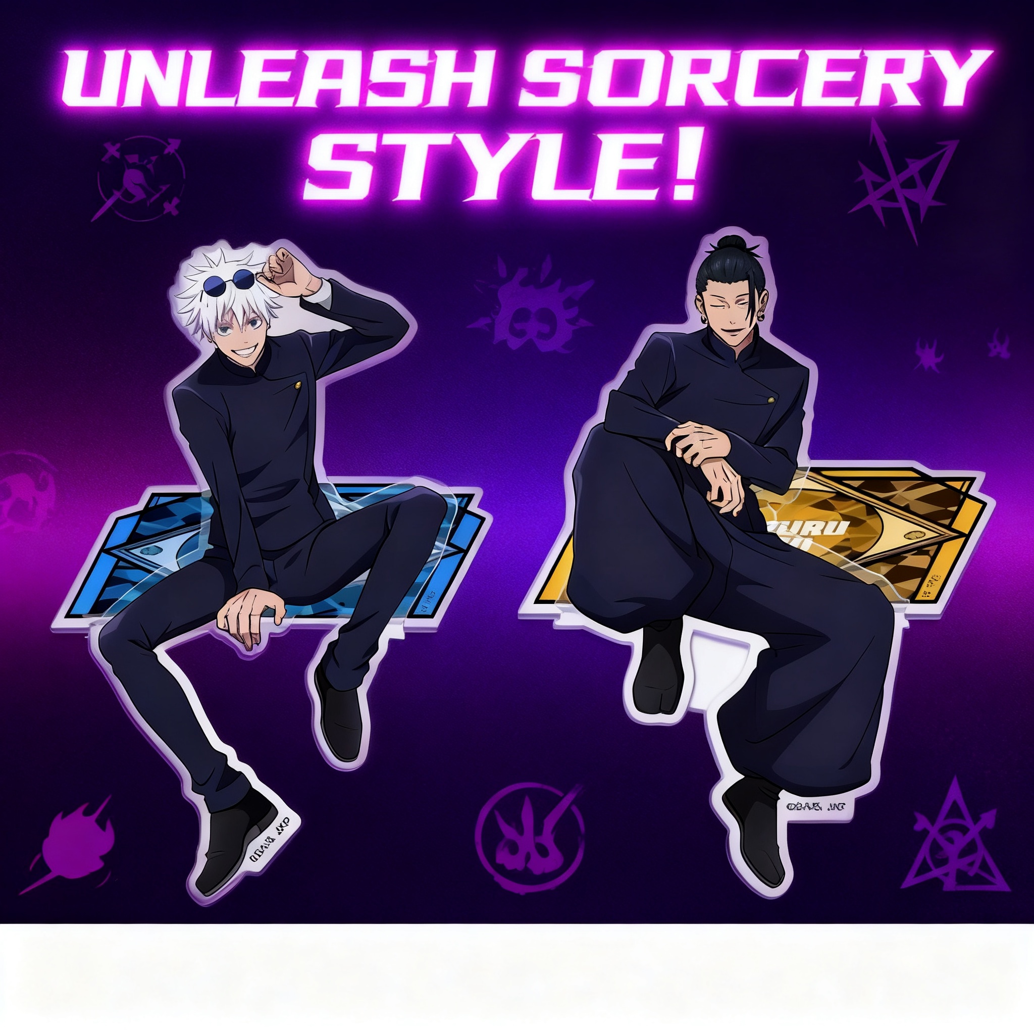 Anime Jujutsu Kaisen Merchandise - Jujutsu Kaisen Gojo Satoru Geto Suguru
