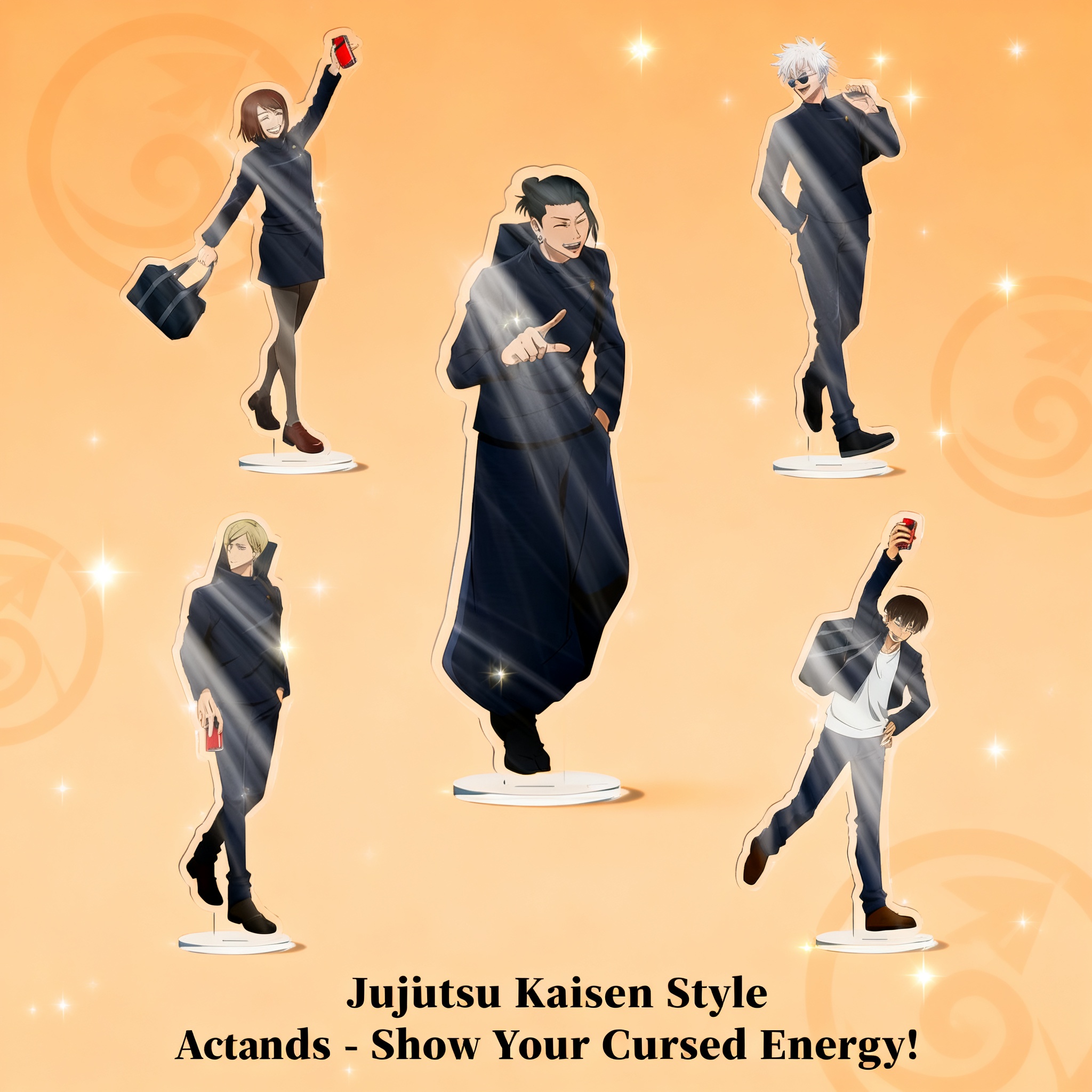 Anime Jujutsu Kaisen Merchandise - Jujutsu Kaisen Gojo Satoru Geto Suguru