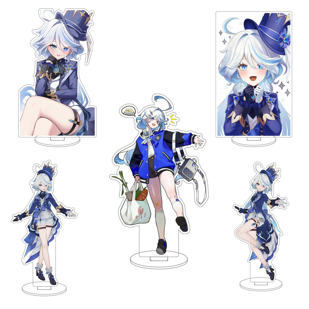 Anime Merchandise Accessories - 16CM Anime Genshin Impact Furina de