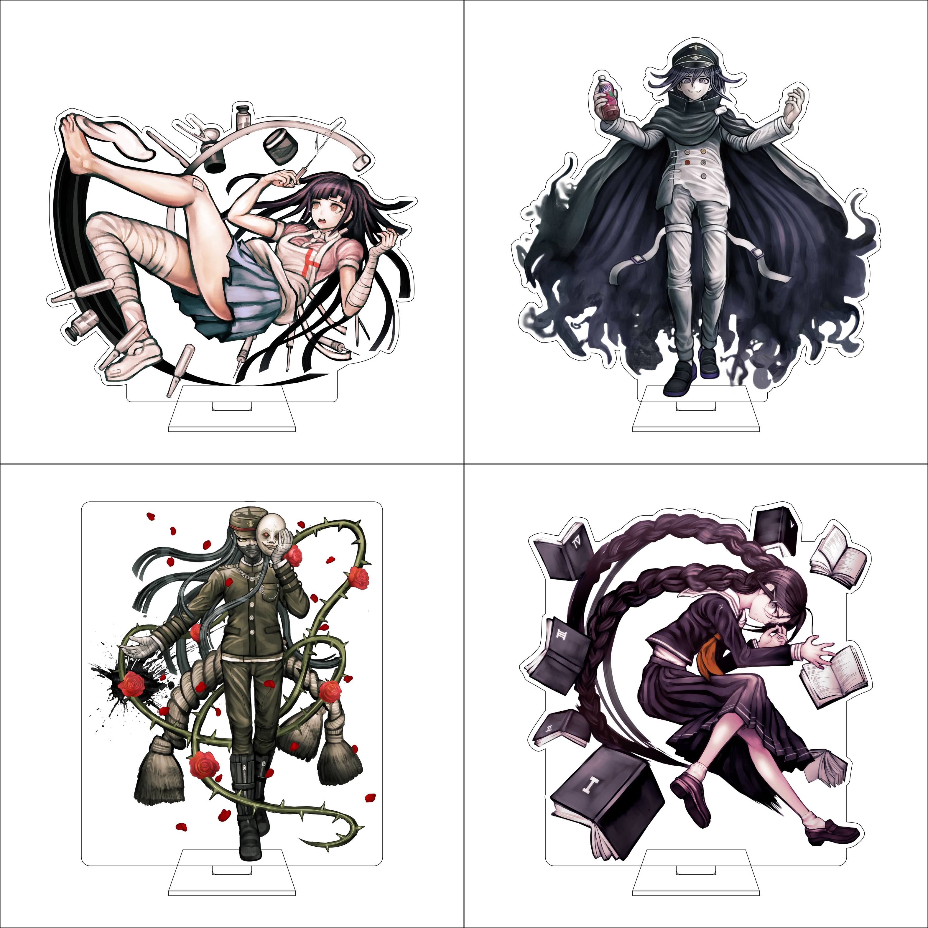 Anime Merchandise Accessories - 16CM Anime Danganronpa Cosplay Acrylic Figure