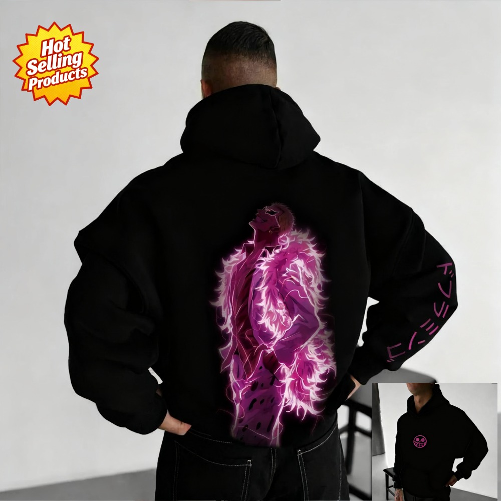 One Piece Hoodie Donquixote Do - Anime Merchandise Store Japan incelemesi ve fiyatı