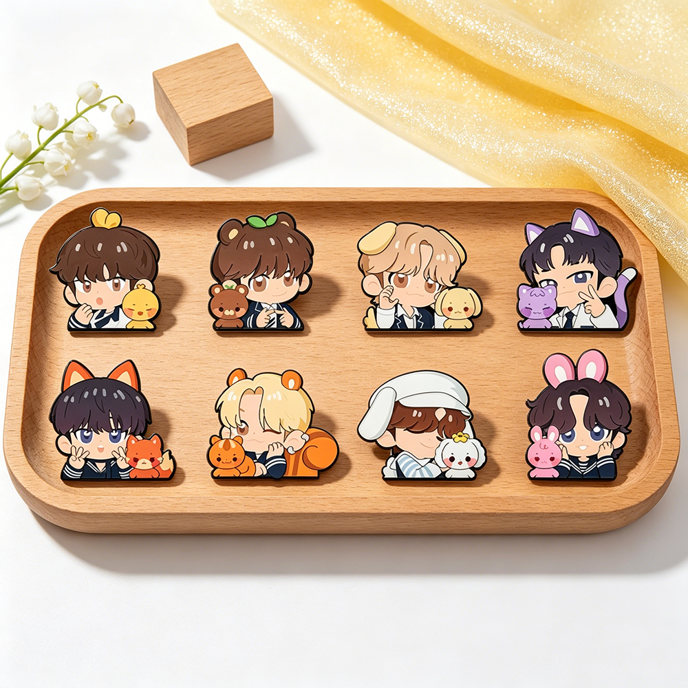 8pcs Kawaii Enamel Pin Set Car - Enamel Pin Set incelemesi ve fiyatı