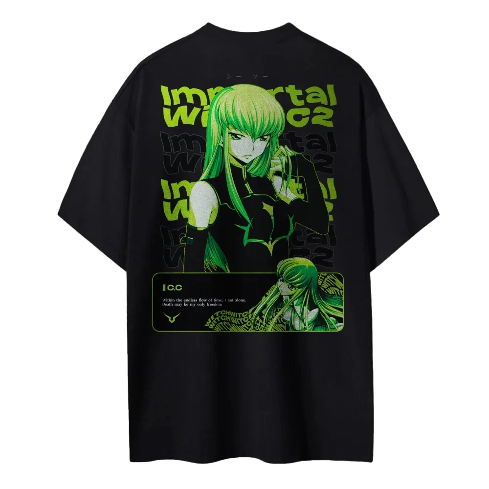 New Code Geass T-Shirt C.C. Ch - Anime Merchandise Store Japan incelemesi ve fiyatı