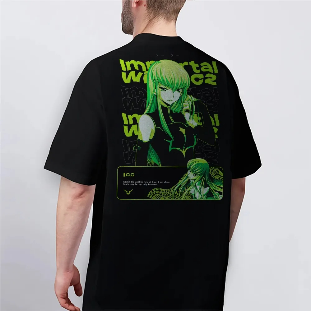 New Code Geass T-Shirt C.C. Ch - Anime Merchandise Store Japan incelemesi ve fiyatı