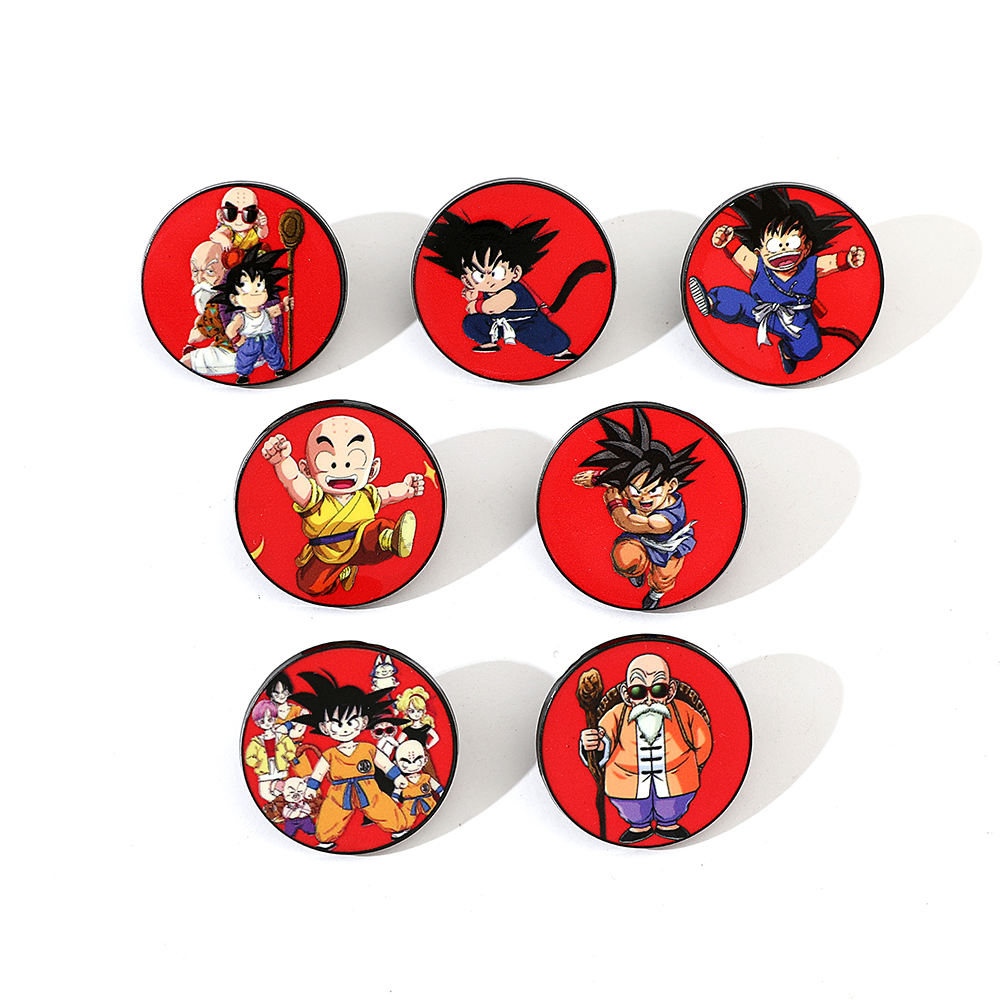 7 Pcs Funny Anime Brooch Fashi - Enamel Pin Set incelemesi ve fiyatı