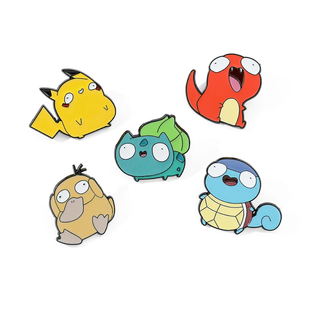5 Pcs Cartoon Elf Brooch Perso - Enamel Pin Set incelemesi ve fiyatı