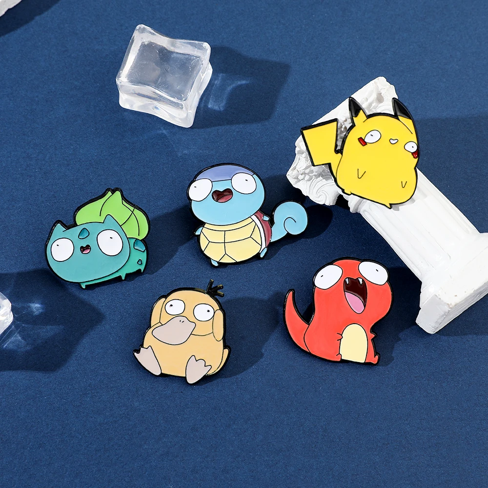 5 Pcs Cartoon Elf Brooch Perso - Enamel Pin Set incelemesi ve fiyatı