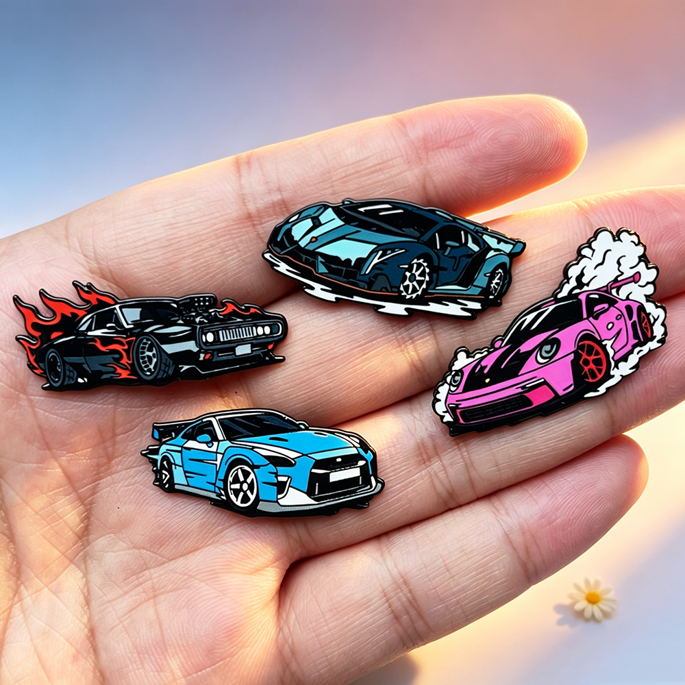 4/8pcs Fast & Furious Style Ra - Enamel Pin Set incelemesi ve fiyatı