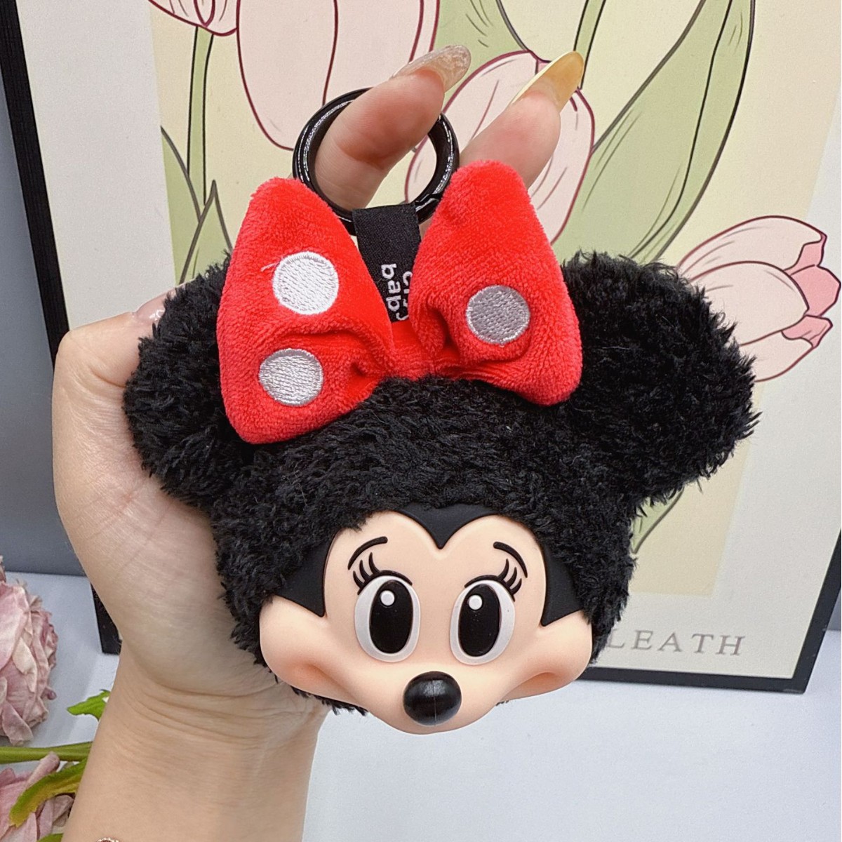 Mickey Minnie Plush Doll Keych - Original Anime Merchandise incelemesi ve fiyatı