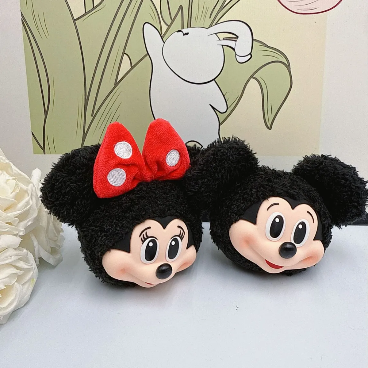 Mickey Minnie Plush Doll Keych - Original Anime Merchandise incelemesi ve fiyatı