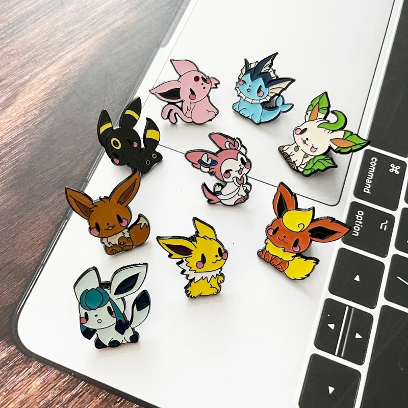Hot 9 Pcs Anime Elf Brooch Set - Enamel Pin Set incelemesi ve fiyatı