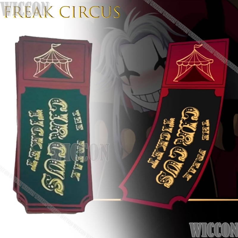 Freak Circus Ticket Card Red G - Original Anime Merchandise incelemesi ve fiyatı