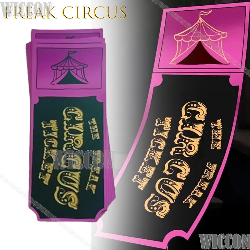 Freak Circus Ticket Card Red G - Original Anime Merchandise incelemesi ve fiyatı