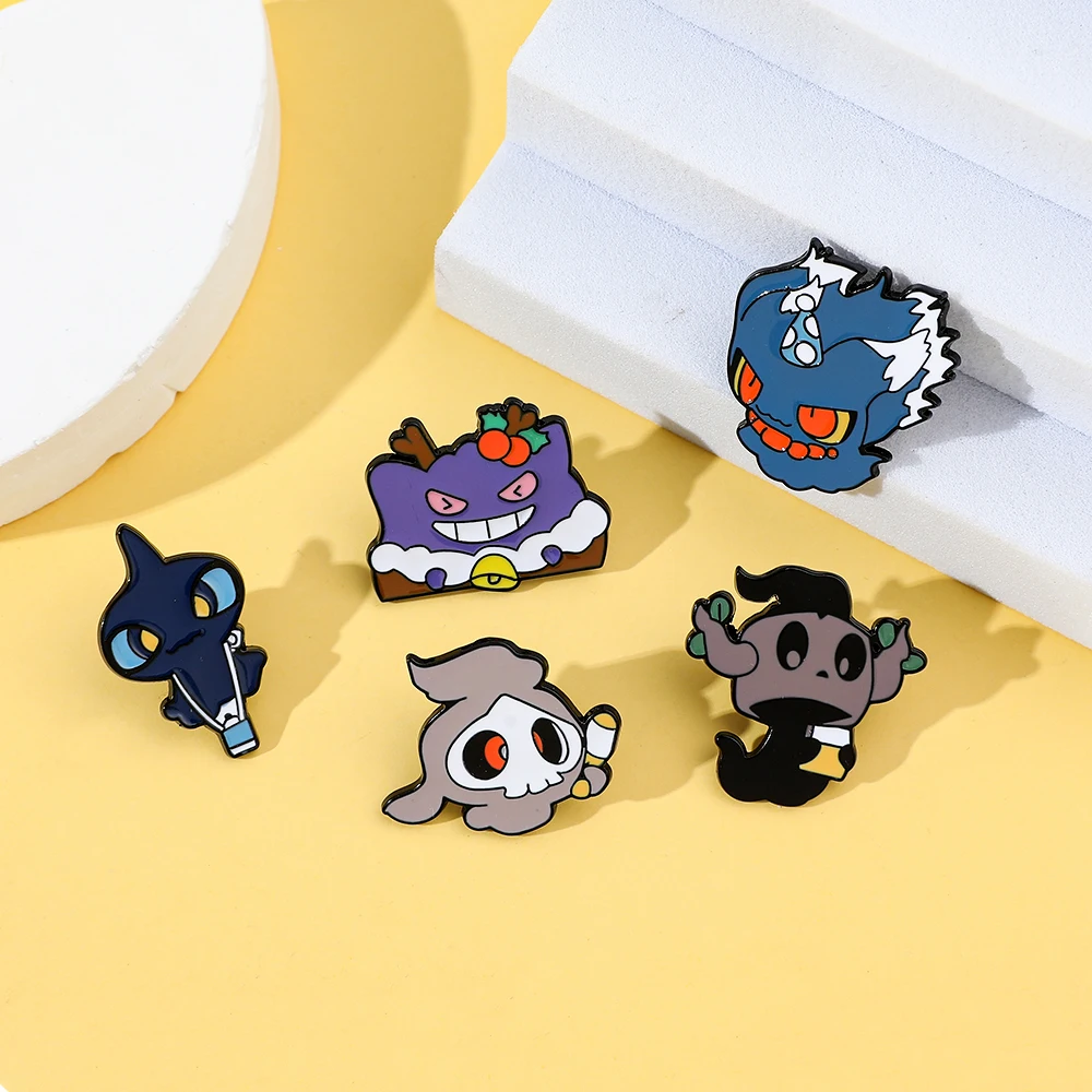 6 Pcs Creative Cartoon Elf Bro - Enamel Pin Set incelemesi ve fiyatı