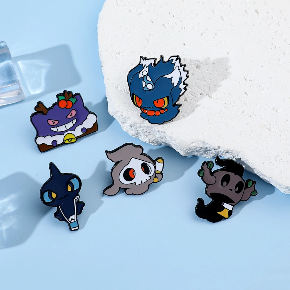 6 Pcs Creative Cartoon Elf Bro - Enamel Pin Set incelemesi ve fiyatı