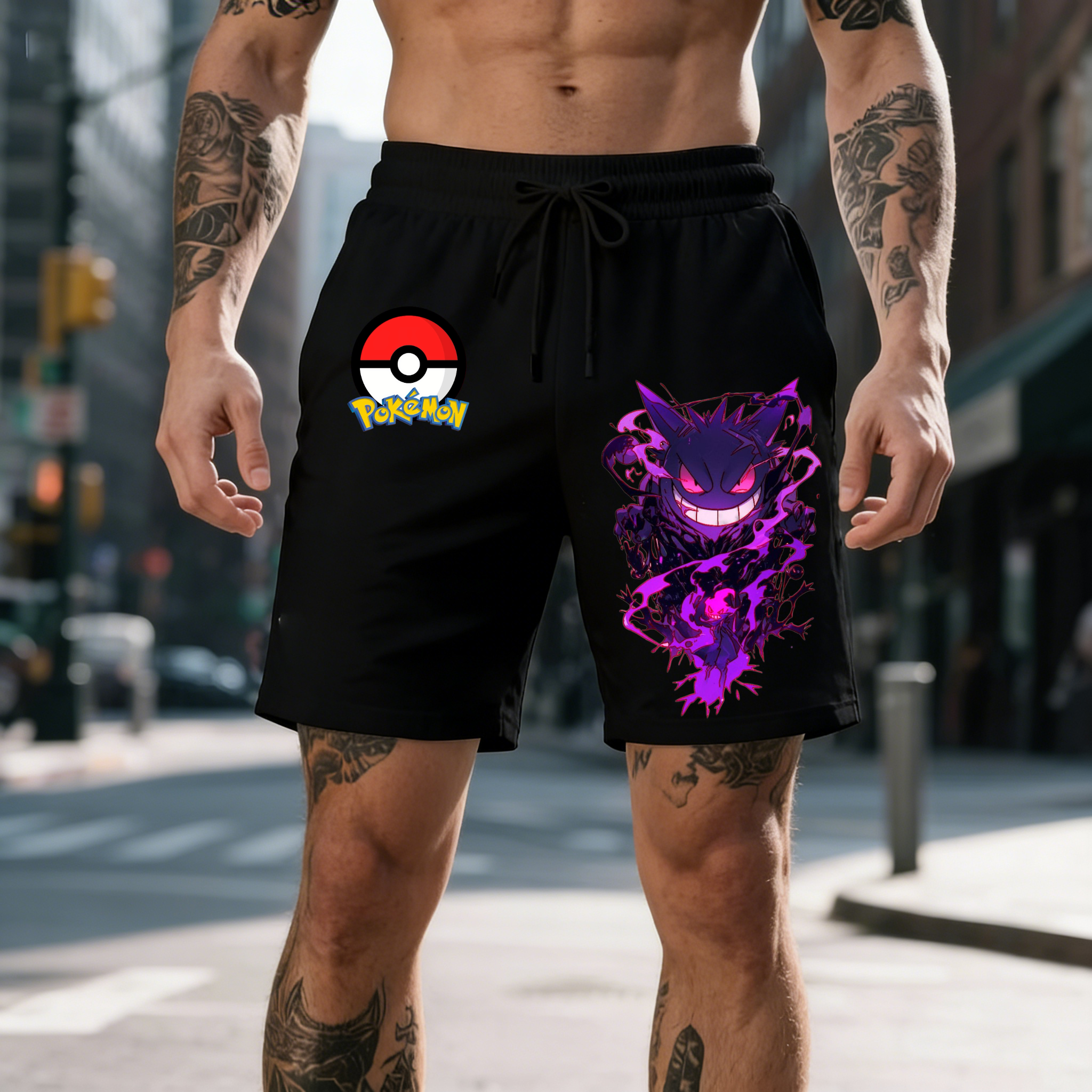 2026 Pokemon Gengar Print Shor - Anime Merchandise Store Japan incelemesi ve fiyatı