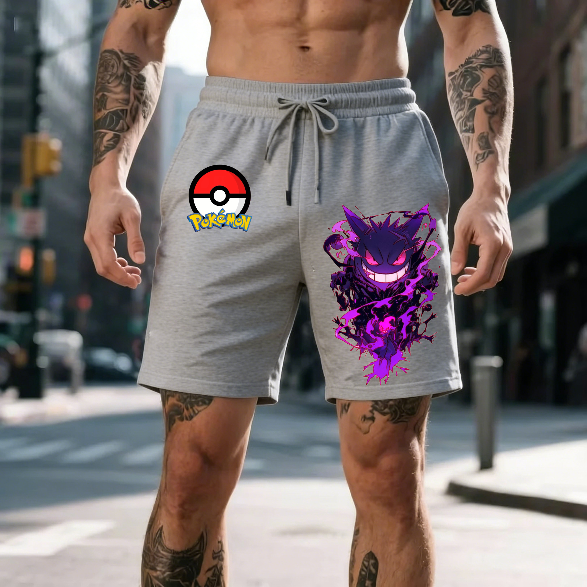 2026 Pokemon Gengar Print Shor - Anime Merchandise Store Japan incelemesi ve fiyatı