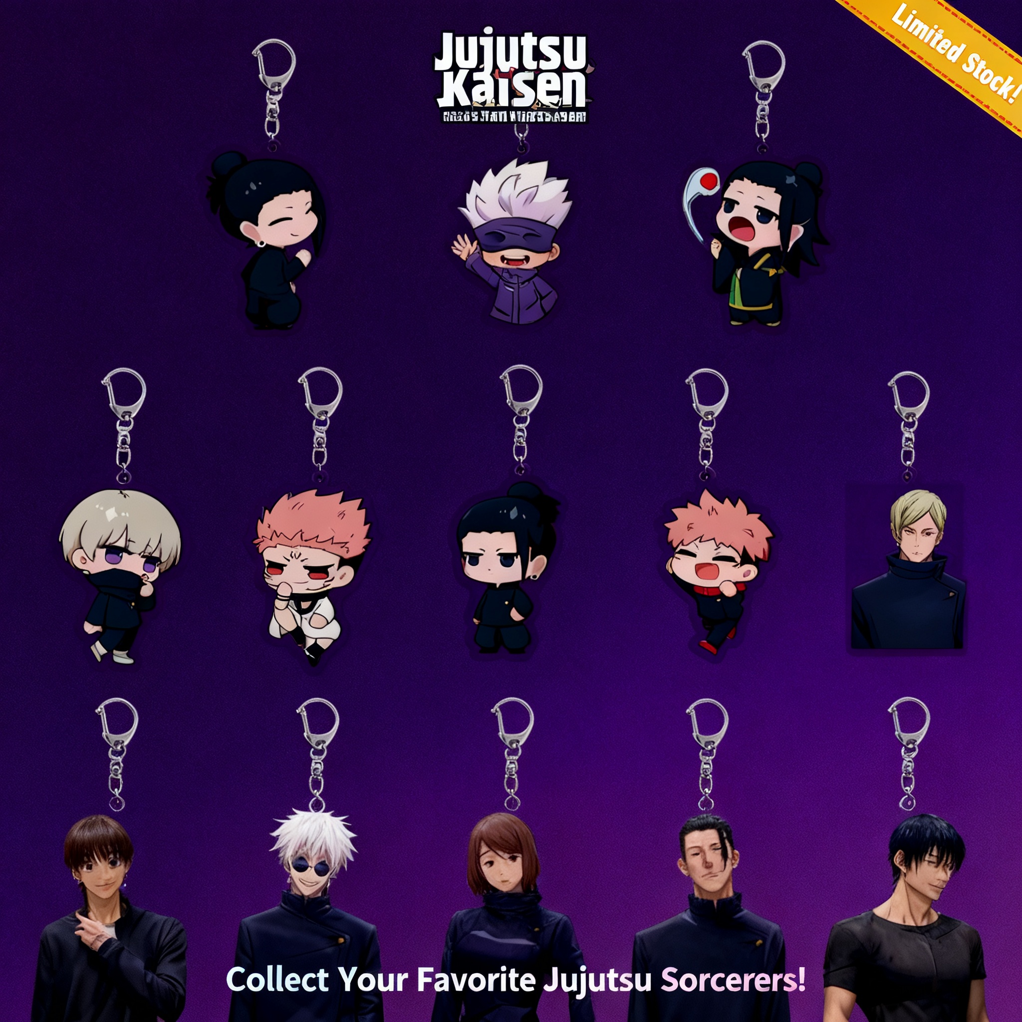 Anime Backpack Keychain Jujuts - Anime Jujutsu Kaisen Merchandise incelemesi ve fiyatı