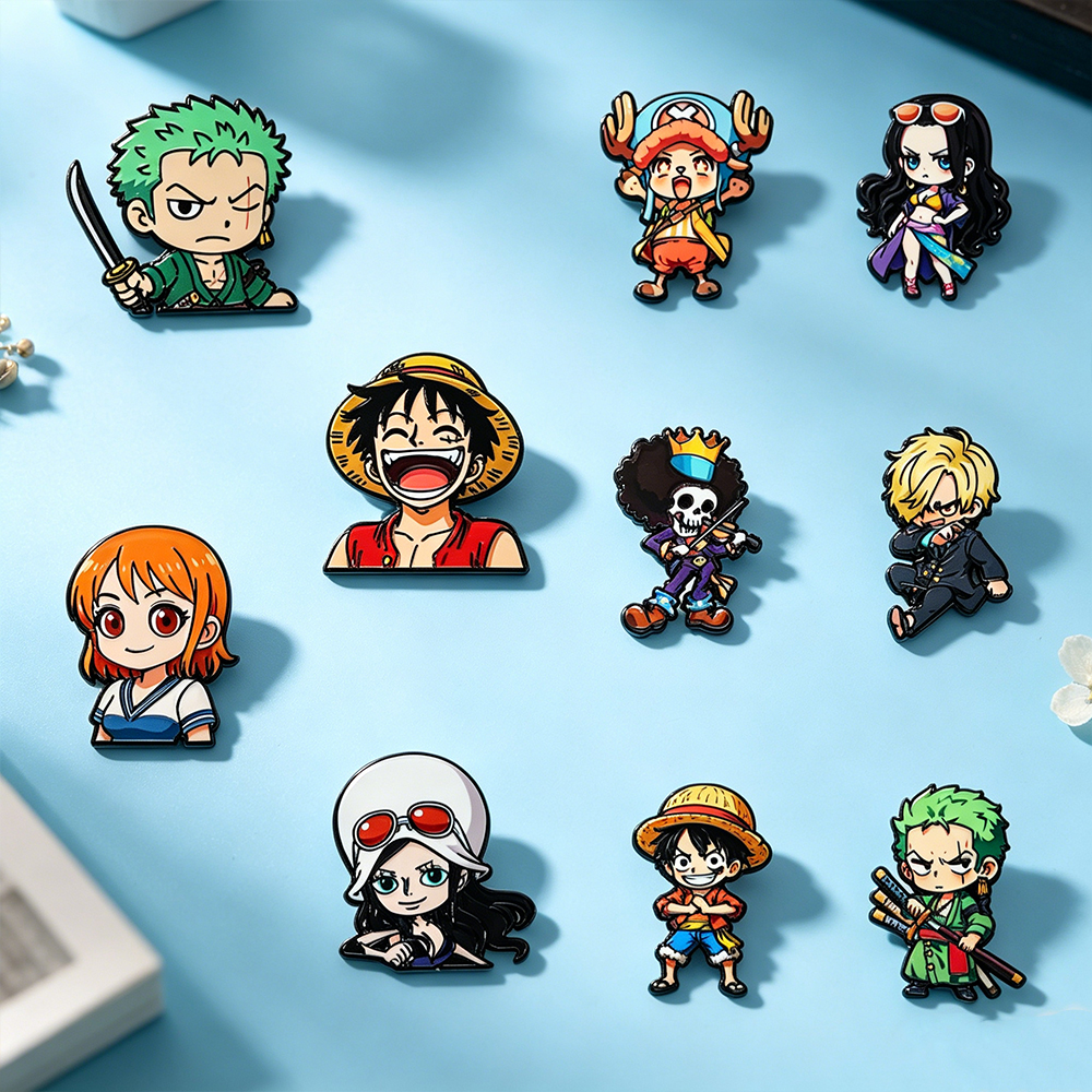 10pcs Cute Boys Enamel Pin Car - Enamel Pin Set incelemesi ve fiyatı