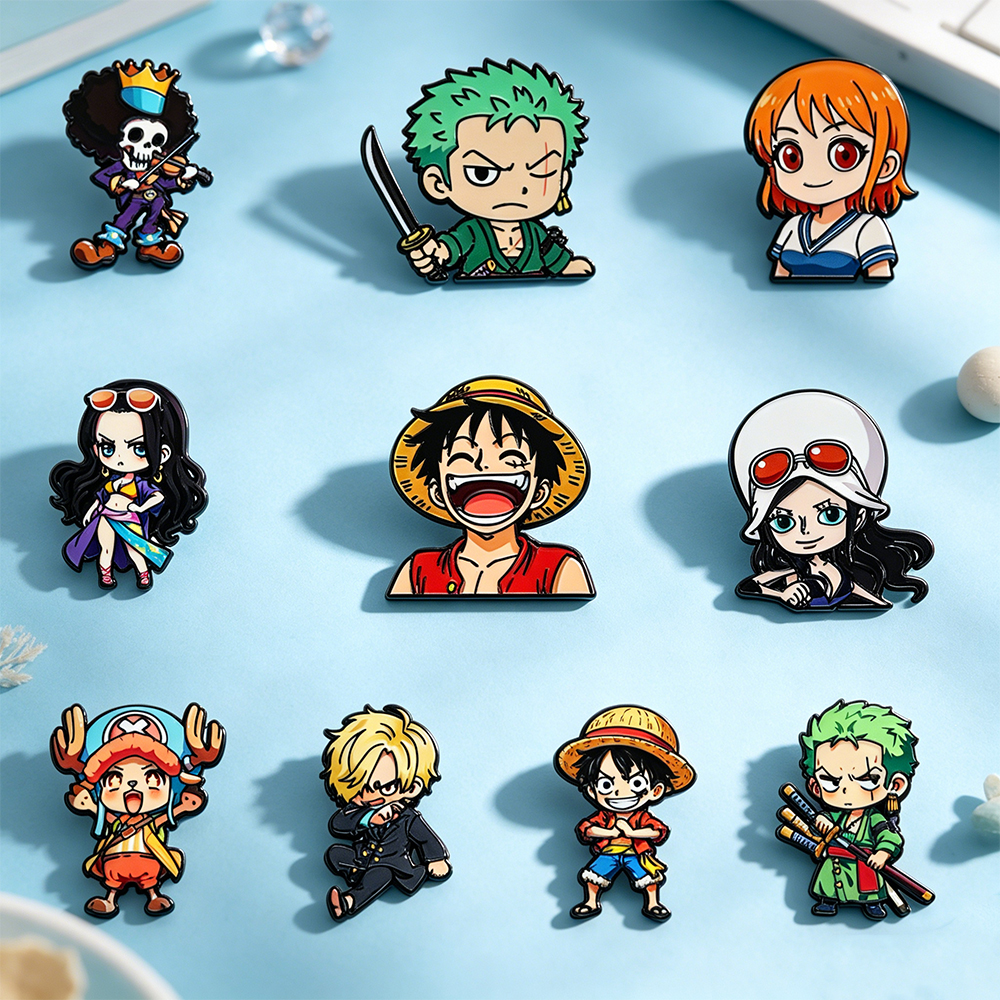 10pcs Cute Boys Enamel Pin Car - Enamel Pin Set incelemesi ve fiyatı