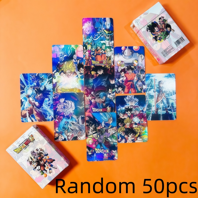 50pcs Dragon Ball holographic  - Original Anime Merchandise incelemesi ve fiyatı