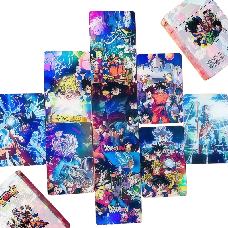 50pcs Dragon Ball holographic  - Original Anime Merchandise incelemesi ve fiyatı