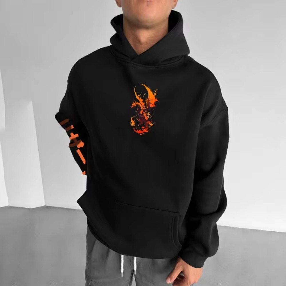 Pokemon Hoodie Charizard Print - Anime Merchandise Store Japan incelemesi ve fiyatı