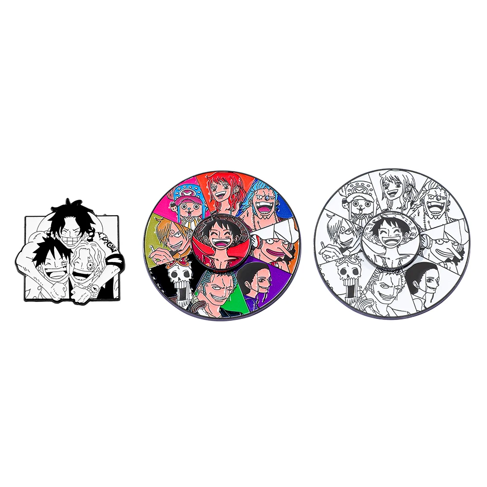 3 Pcs Anime One Piece Brooch L - Enamel Pin Set incelemesi ve fiyatı